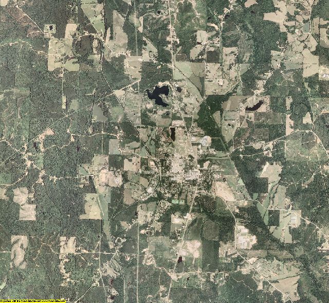 Newton County, Mississippi aerial photography