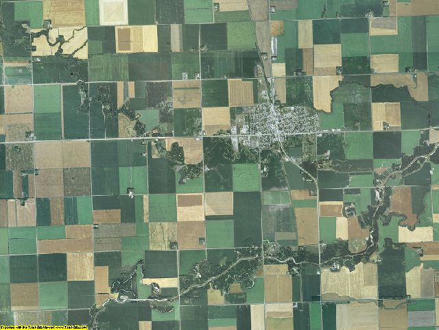 Norman County, Minnesota aerial photography
