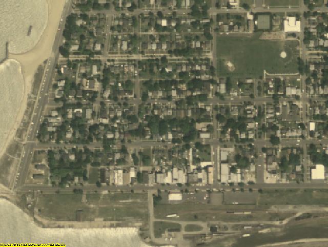 Northampton County, VA aerial photography detail