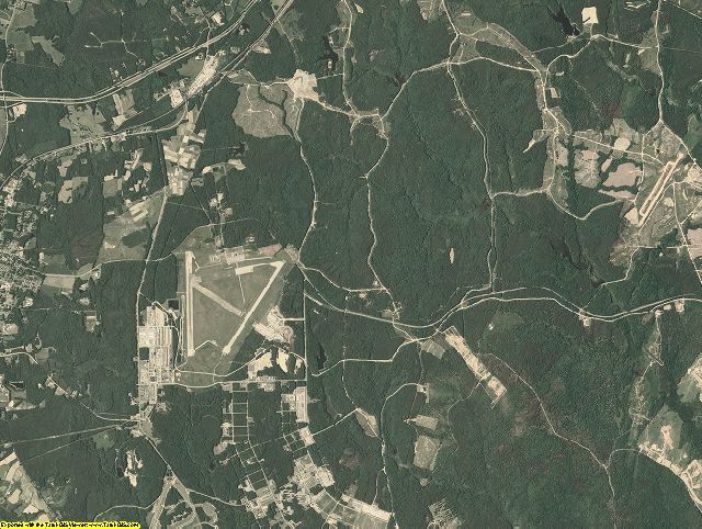 Nottoway County, Virginia aerial photography