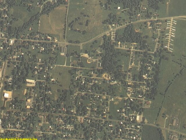 Ohio County, KY aerial photography detail