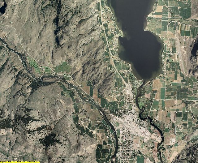 Okanogan County, Washington aerial photography