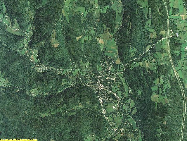 Orange County, Vermont aerial photography