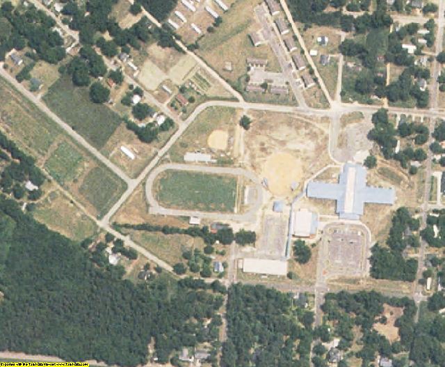 Orangeburg County, SC aerial photography detail