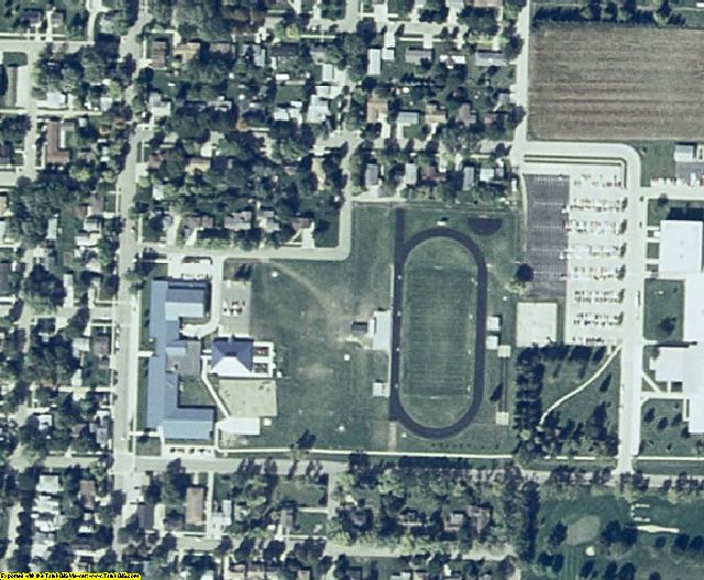 Osceola County, IA aerial photography detail