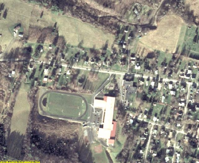Otsego County, NY aerial photography detail