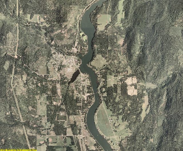 Pend Oreille County, Washington aerial photography