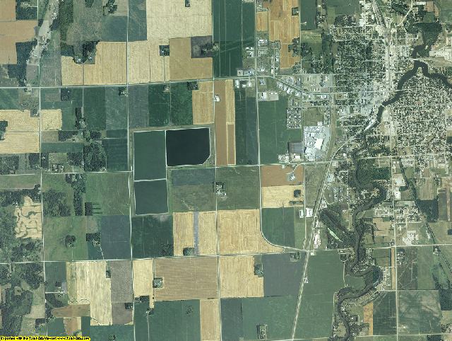 Pennington County, Minnesota aerial photography