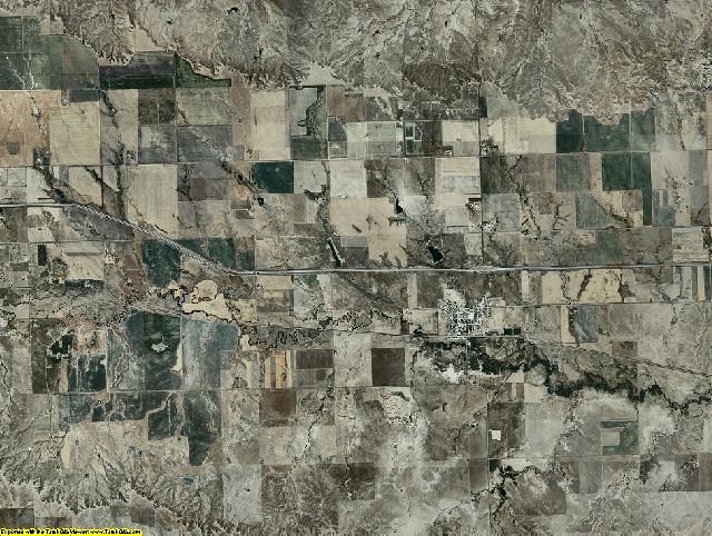 Pennington County, South Dakota aerial photography