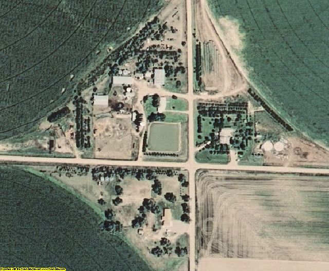 Perkins County, NE aerial photography detail