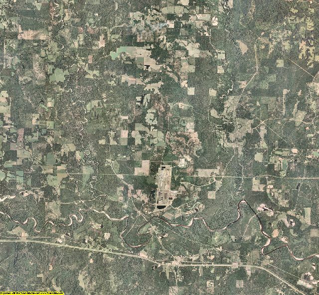 Perry County, Mississippi aerial photography