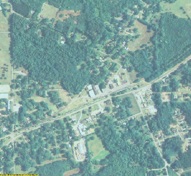 Pike County, GA aerial photography detail