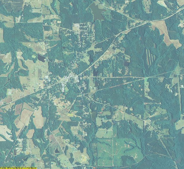 Pike County, Georgia aerial photography