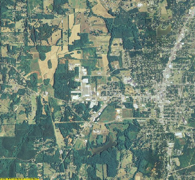 Polk County, Georgia aerial photography