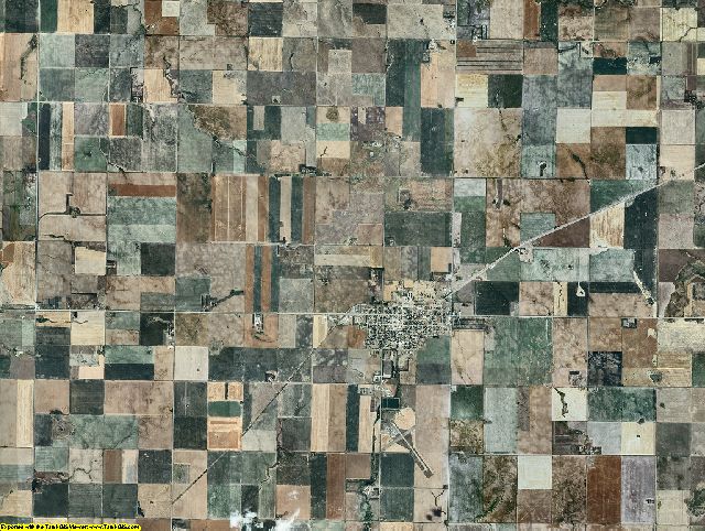 Potter County, South Dakota aerial photography