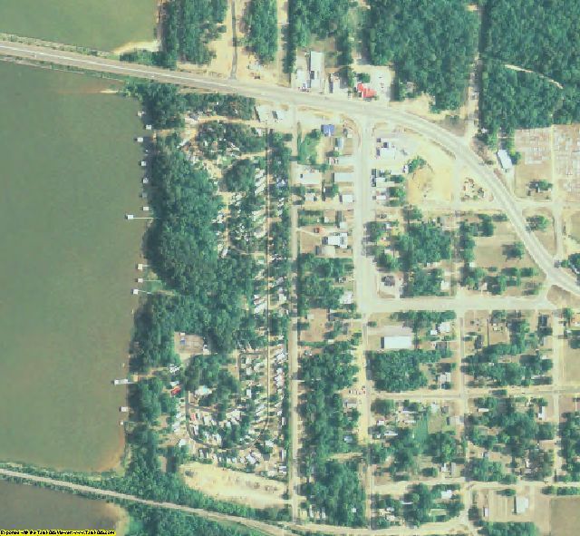 Quitman County, GA aerial photography detail