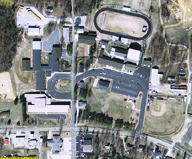 Randolph County, AR aerial photography detail