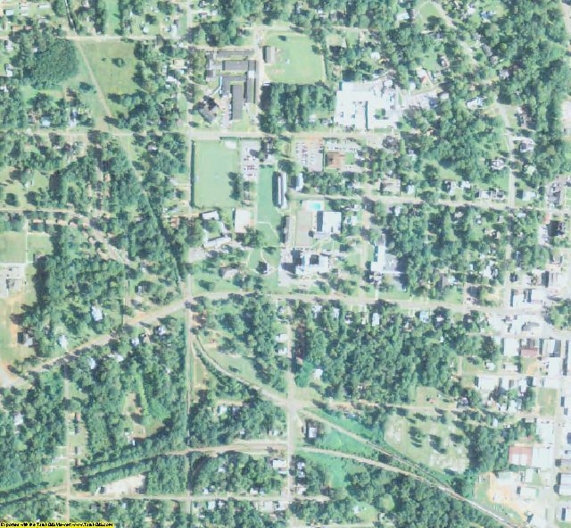 Randolph County, GA aerial photography detail