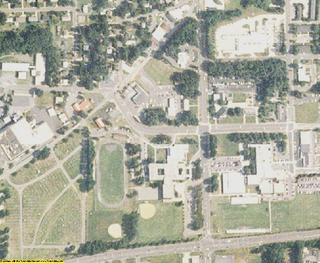 Randolph County, NC aerial photography detail
