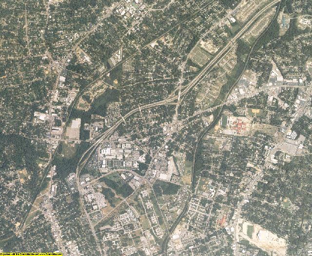 Richland County, South Carolina aerial photography