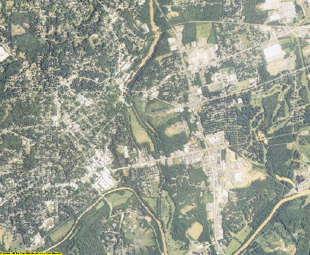 Rockingham County, North Carolina aerial photography