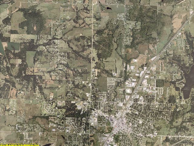 Rogers County, Oklahoma aerial photography