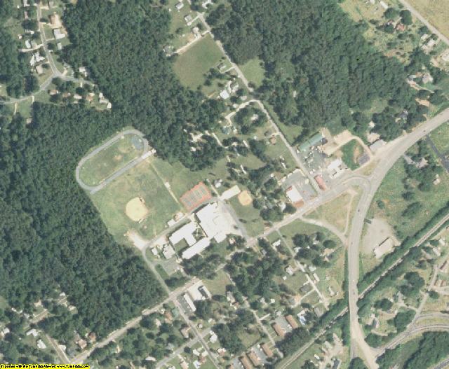 Rowan County, NC aerial photography detail