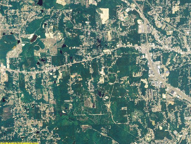 Russell County, Alabama aerial photography