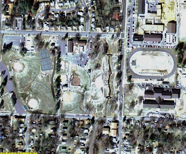 Saline County, AR aerial photography detail