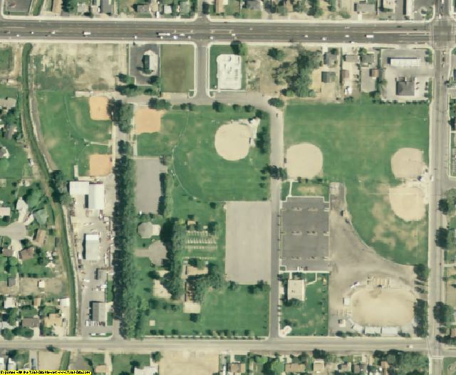 Salt Lake County, UT aerial photography detail