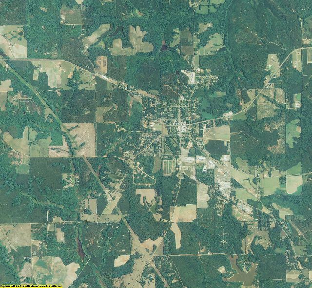 Schley County, Georgia aerial photography