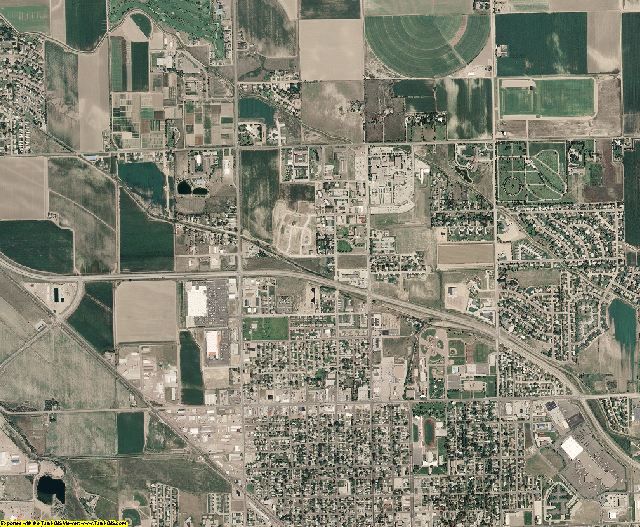 Scotts Bluff County, Nebraska aerial photography