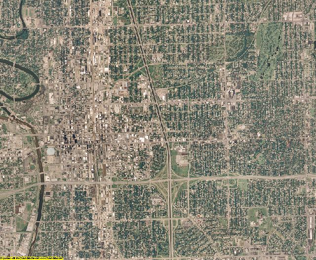 Sedgwick County, Kansas aerial photography