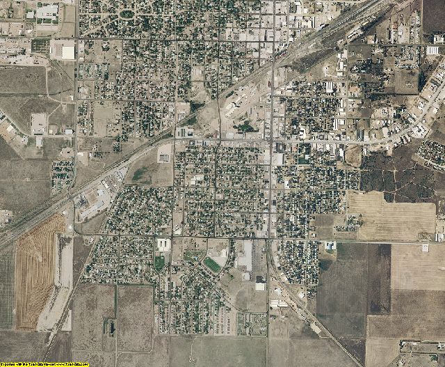 Seward County, Kansas aerial photography
