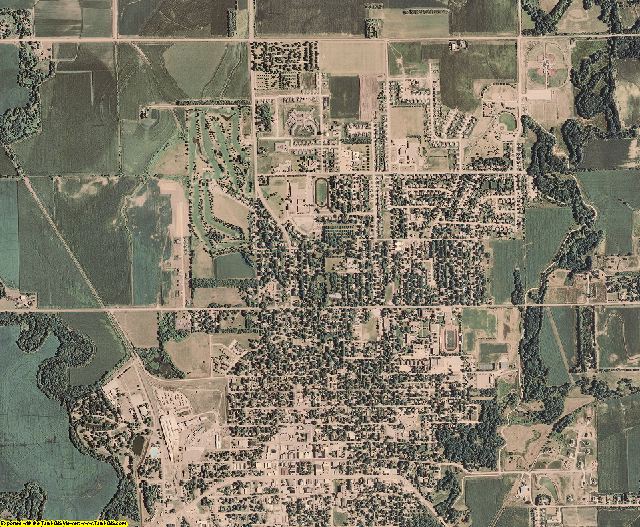 Seward County, Nebraska aerial photography