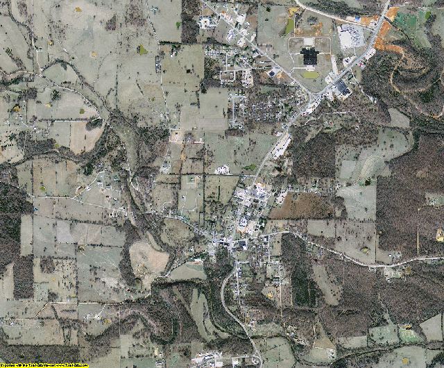 Sharp County, Arkansas aerial photography