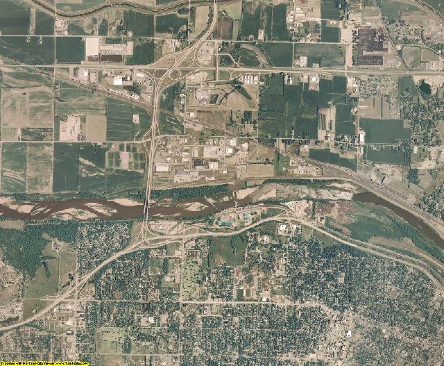 Shawnee County, Kansas aerial photography