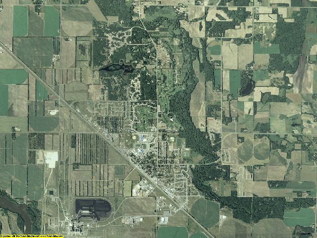 Sherburne County, Minnesota aerial photography