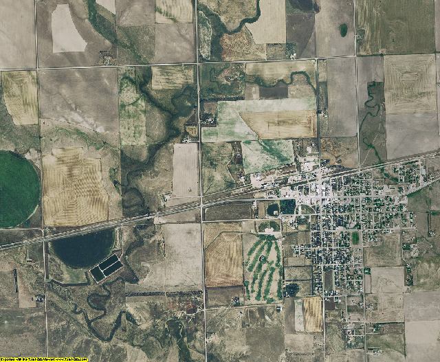 Sheridan County, Nebraska aerial photography