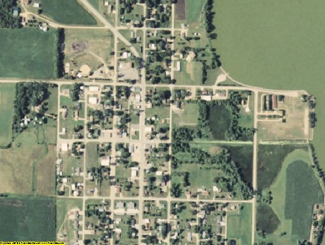 Sibley County, MN aerial photography detail