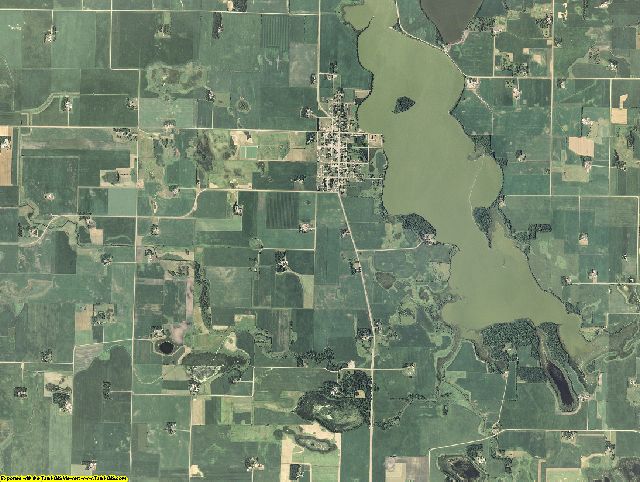 Sibley County, Minnesota aerial photography