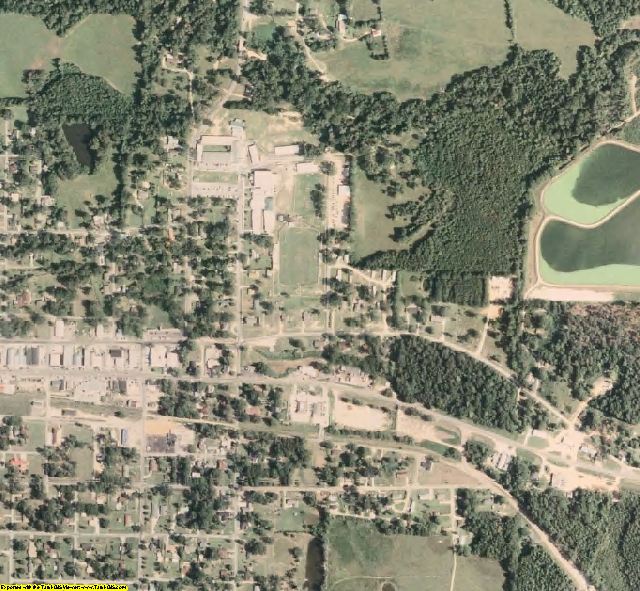 Smith County, MS aerial photography detail