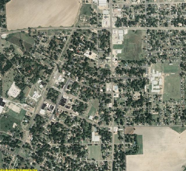 Sunflower County, MS aerial photography detail