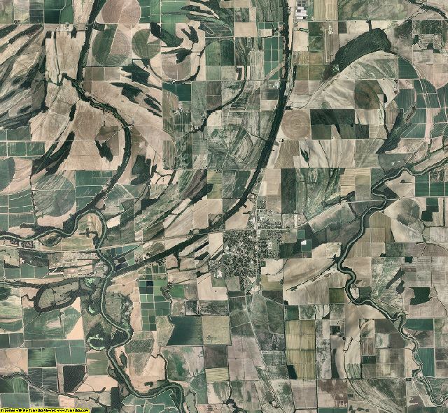 Sunflower County, Mississippi aerial photography