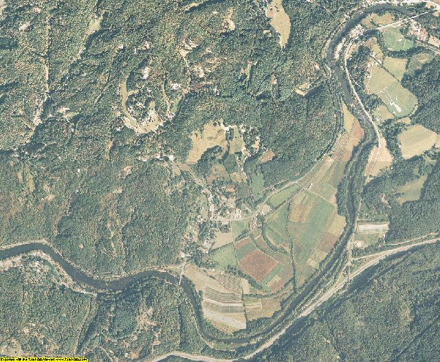 Swain County, North Carolina aerial photography
