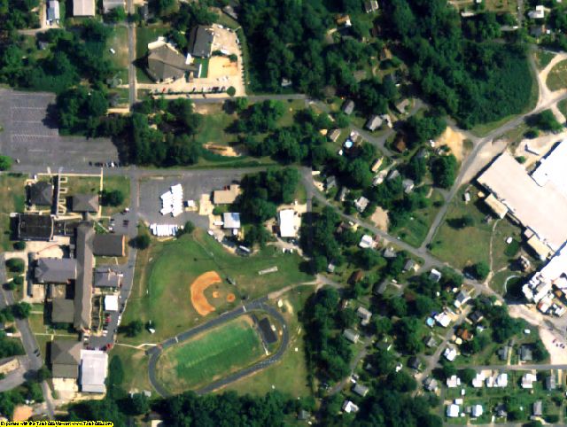 Tallapoosa County, AL aerial photography detail