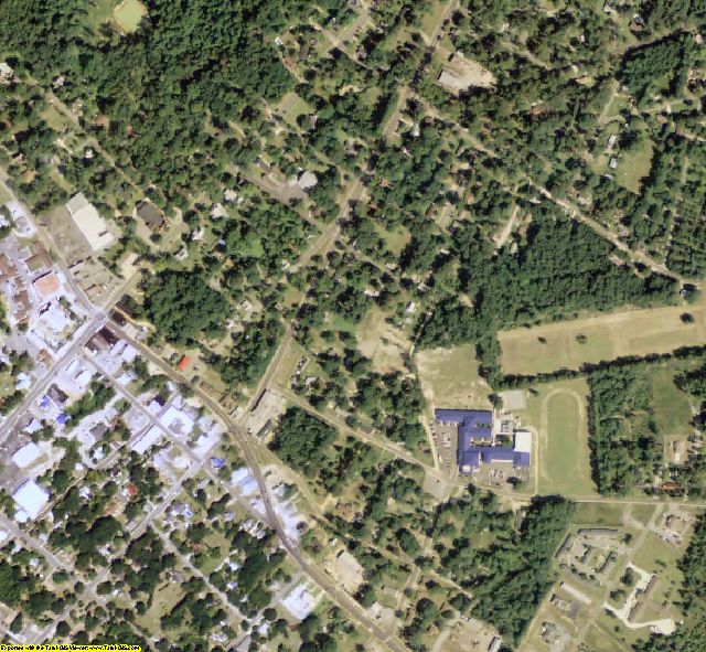 Tattnall County, GA aerial photography detail