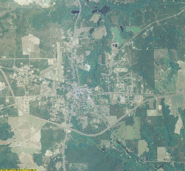 Taylor County, Georgia aerial photography