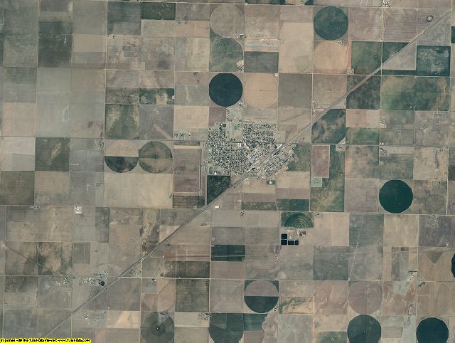 Texas County, Oklahoma aerial photography