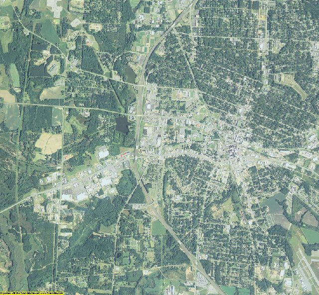 Tift County, Georgia aerial photography